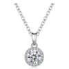 Dây chuyền Kim cương Moissanite Luxury