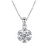 Dây chuyền Kim cương Moissanite (Flora)